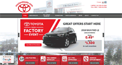 Desktop Screenshot of mccluretoyota.com